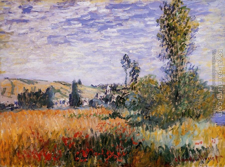 Claude Oscar Monet : Landscape at Vetheuil